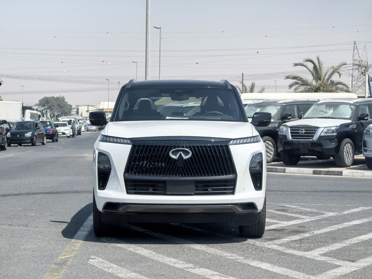 Infiniti QX80 Autograph Captain Chairs 3.5L 2025 INFINITY QX80 3.5L AUTOGRAPH FULL OPTION