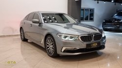 BMW 540i 2017 BMW 540i Luxury Line, Warranty-Service History, GCC