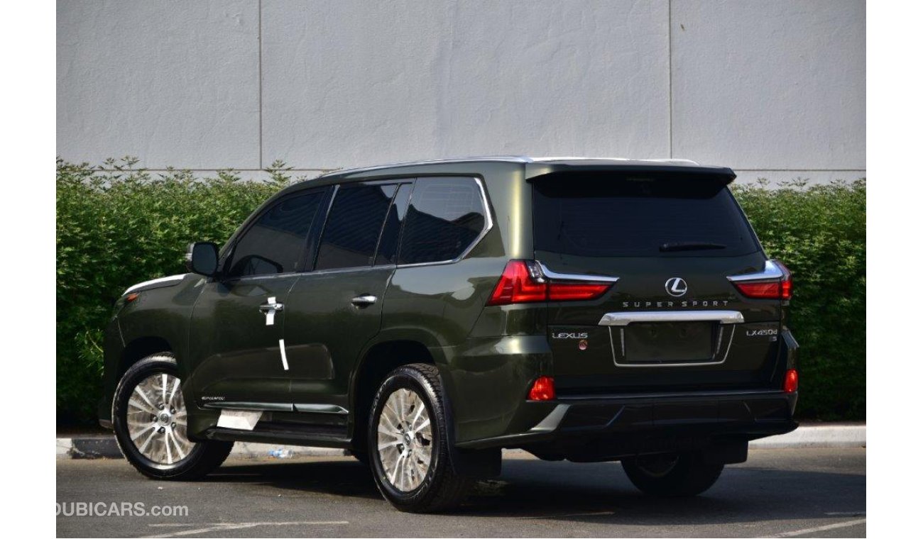 Lexus LX 450 V8 4.5L TURBO DIESEL AUTOMATIC SUPER SPORT