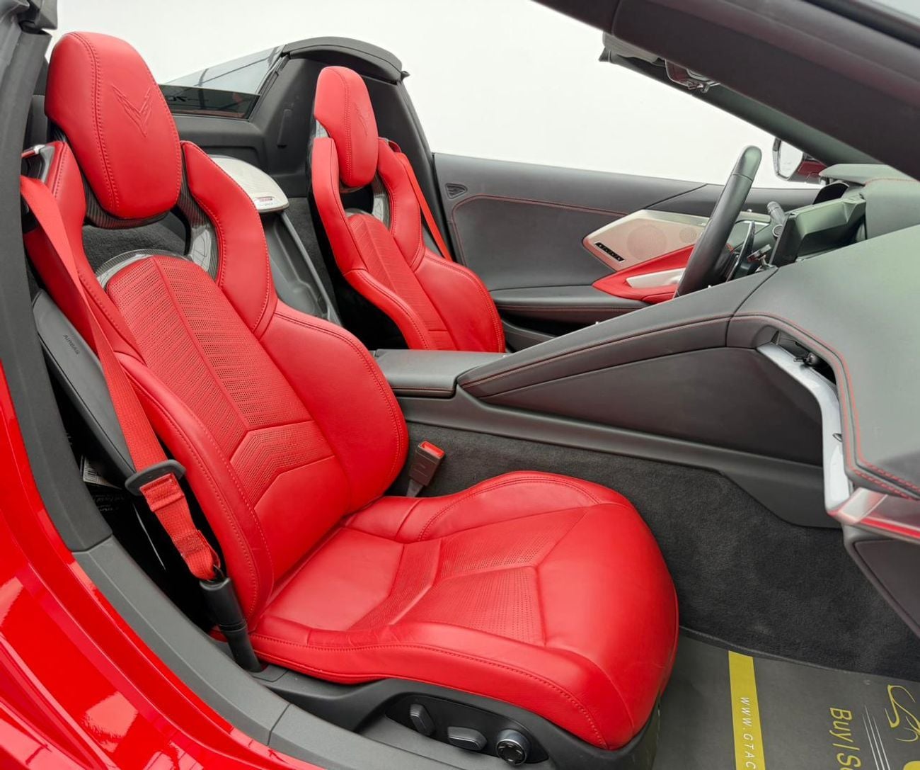 شيفروليه كورفت STINGRAY 3LT Z51 2023 Chevrolet Corvette Stingray 3LT, 1 Year Warranty, Full Chevrolet Service History, GCC