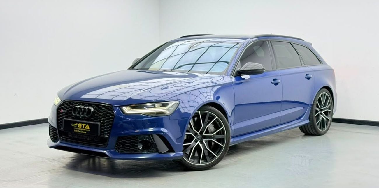أودي RS6 2018 Audi RS6 Quattro, Service History, Carbon Fiber Package, Fully Loaded, Excellent Condition