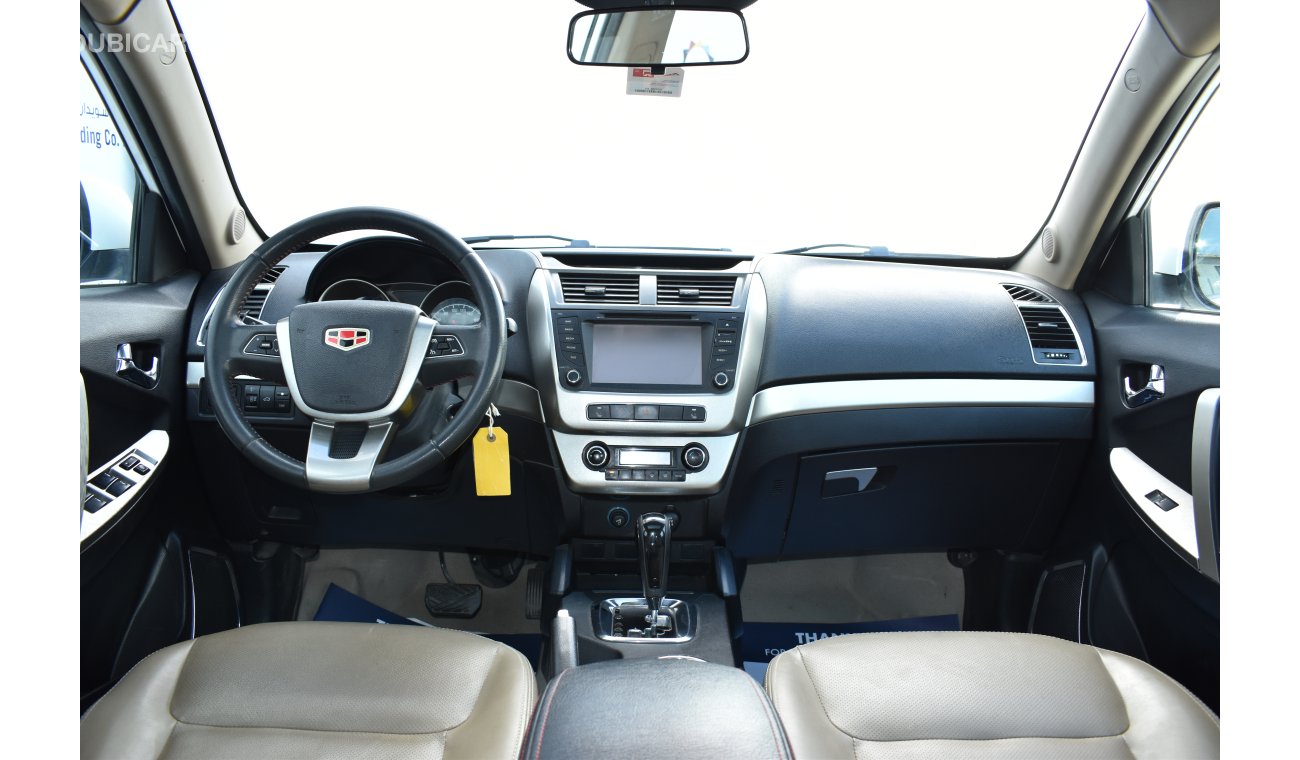 Geely Emgrand X7 2.4L 2015 MODEL GCC SPECS FULL OPTION