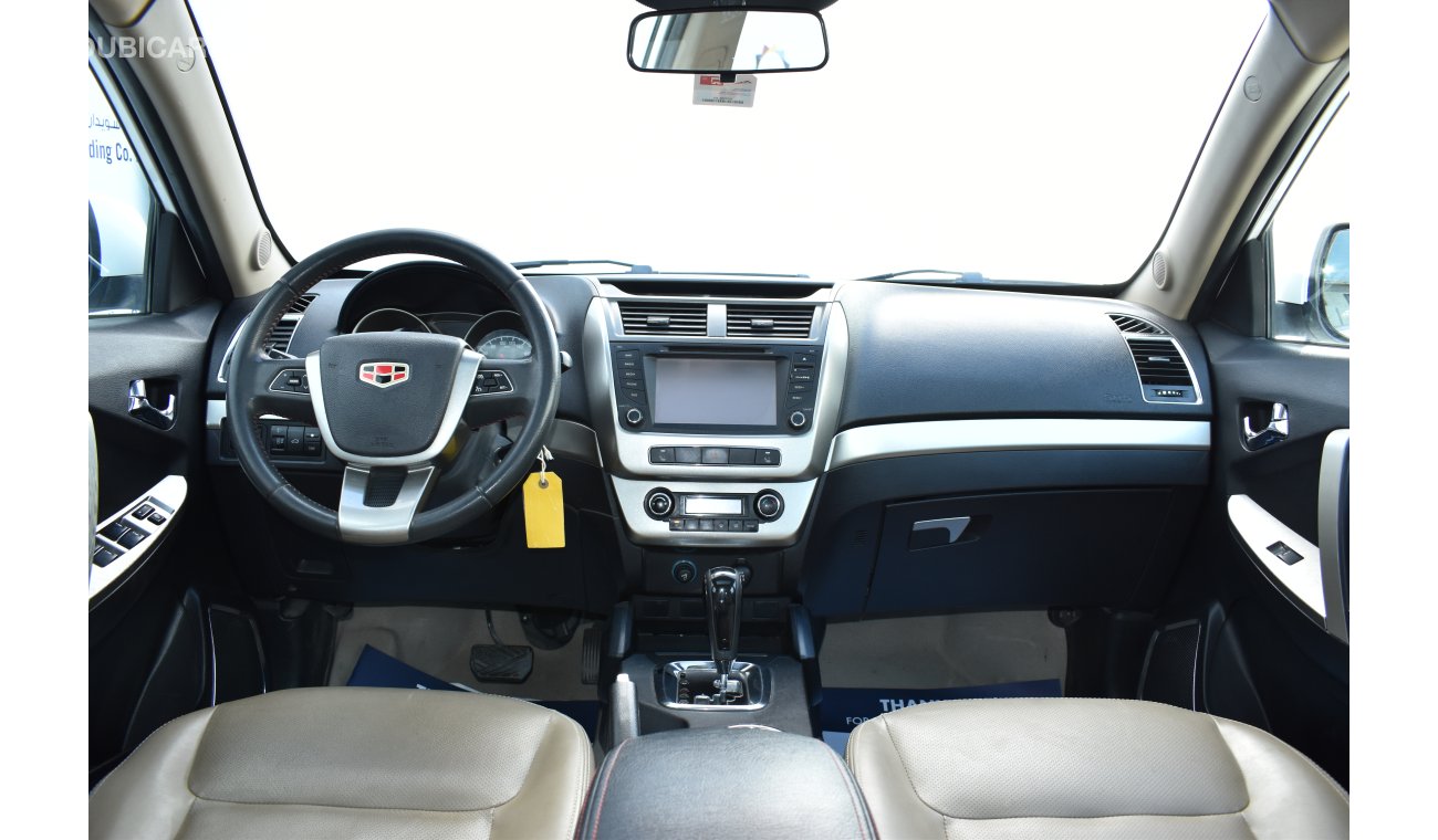 Geely Emgrand x7 2.4L 2015 MODEL GCC SPECS FULL OPTION