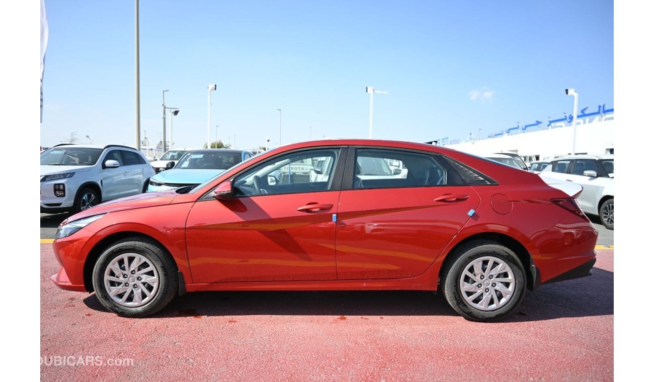 Hyundai Elantra Hyundai Elantra 1.6L Petrol, Sedan, FWD, 4Doors, Color Red, Model 2022