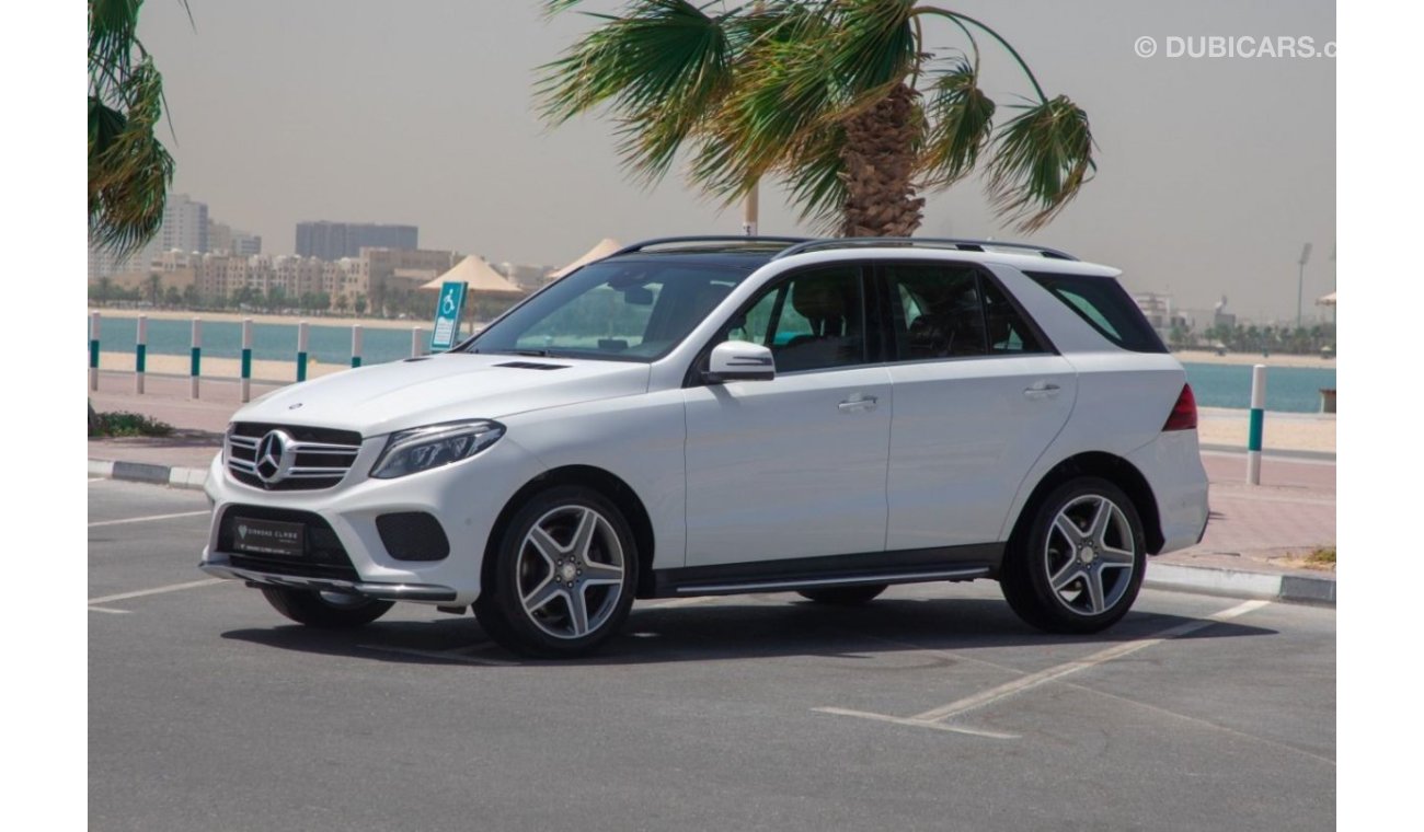 مرسيدس بنز GLE 400 AMG Mercedes GLE 400 AMG V6  Panoramic, 360 Camera  GCC 2016 Under Warranty