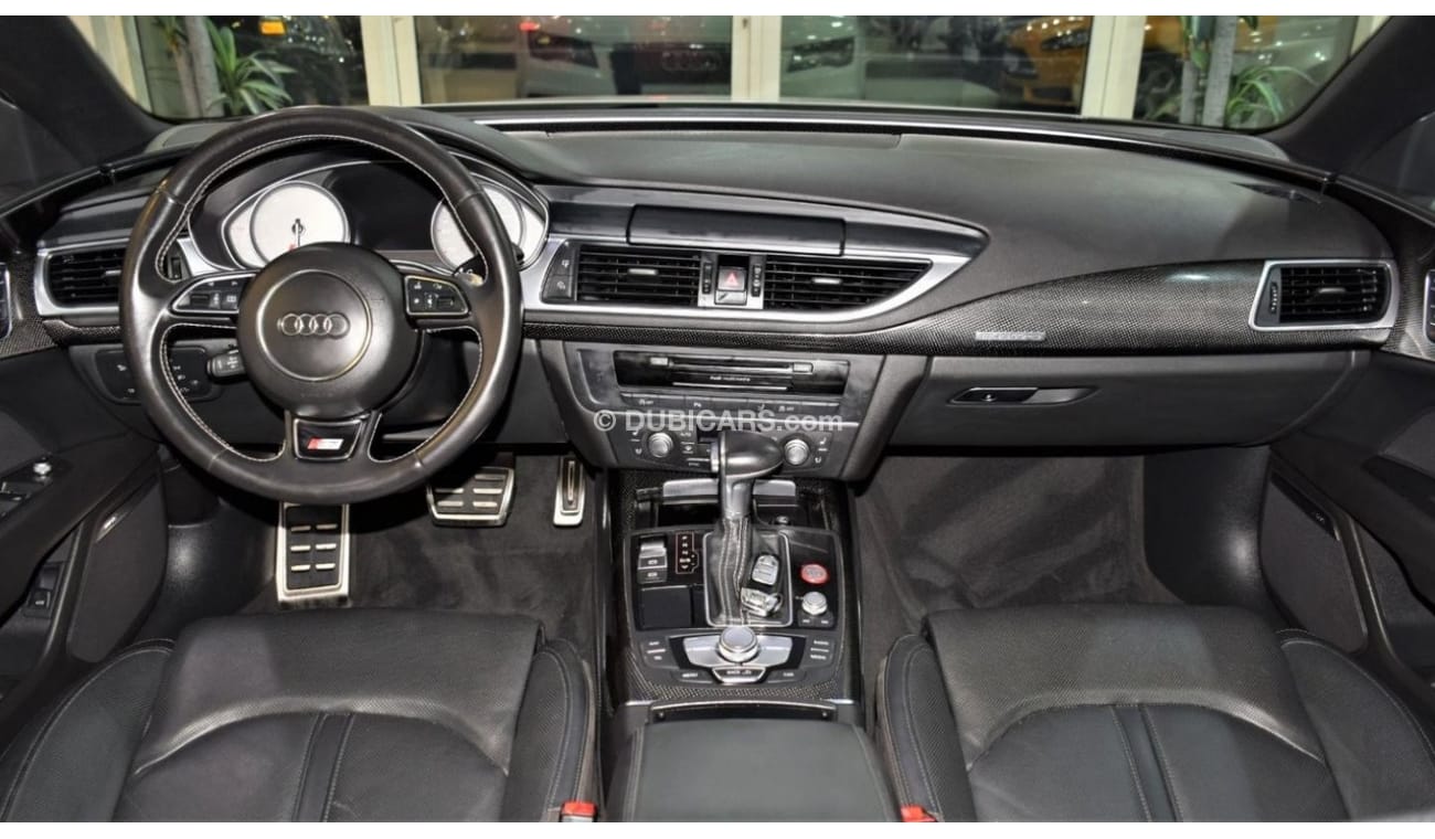 Audi S7 EXCELLENT DEAL for our Audi S7 QUATTRO ( 2014 Model! ) in White Color! GCC Specs