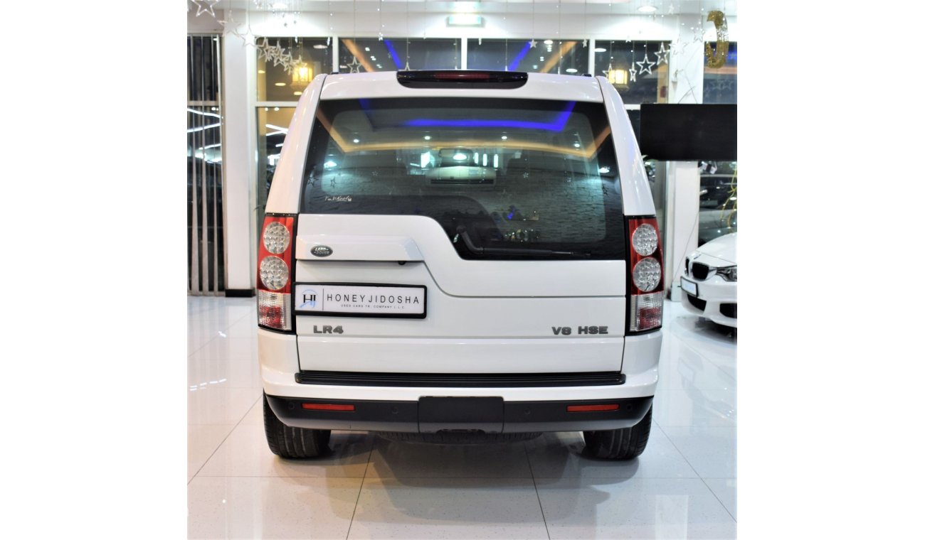 لاند روفر LR4 Land Rover LR4 HSE 2011 Model!! in White Color! GCC Specs