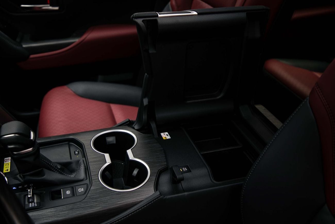 Toyota Land Cruiser VXR LC300 VXR Z 3.3L - Precious White Pearl Inside Black & Red | Export Only