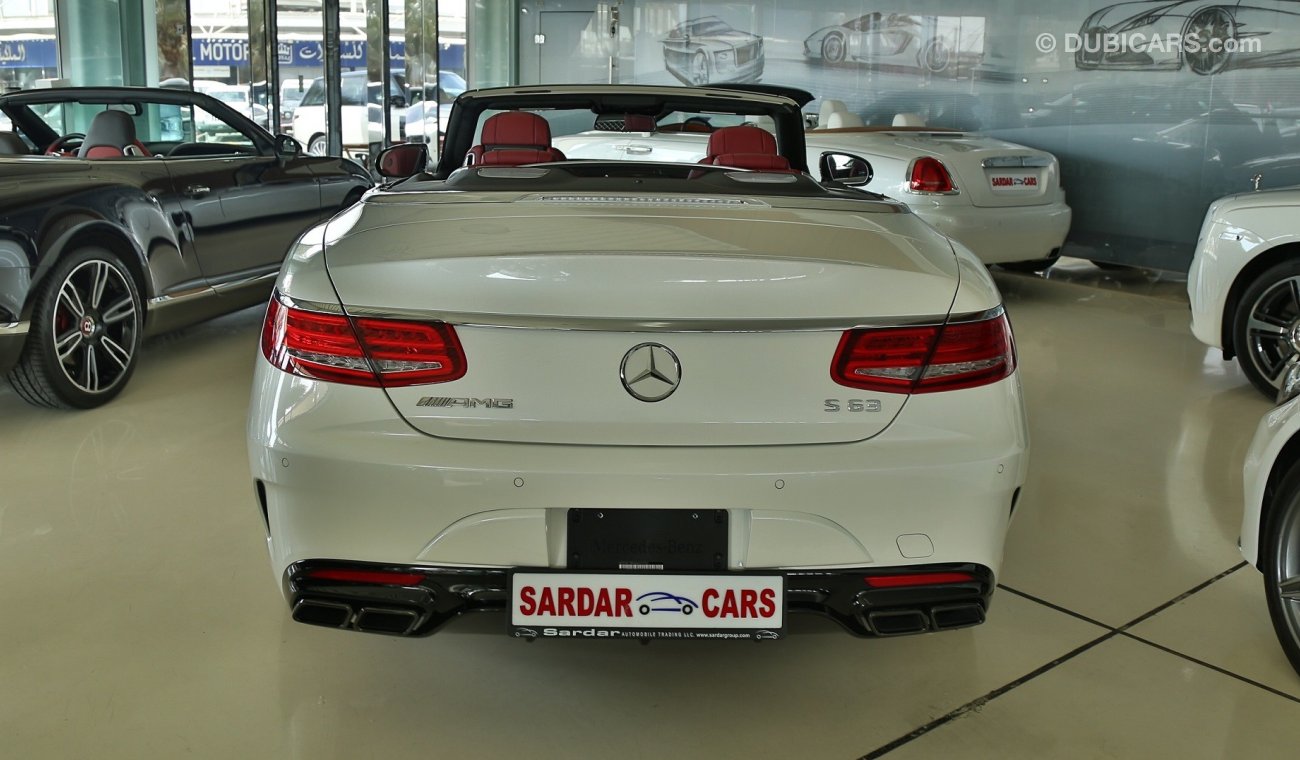 مرسيدس بنز S 63 AMG كوبيه Convertible