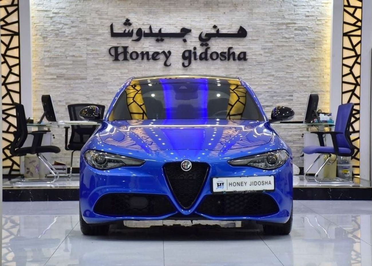 ألفا روميو جوليا EXCELLENT DEAL for our Alfa Romeo Giulia Q2 Veloce ( 2023 Model ) in Blue Color GCC Specs