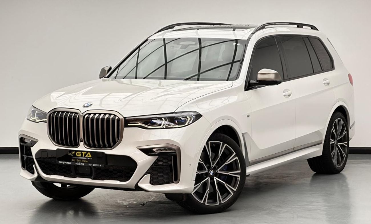 بي أم دبليو X7 2022 BMW X7 M50i M-Sport, 05/2026 BMW Warranty + Service Contract, BMW Full Service History, GCC