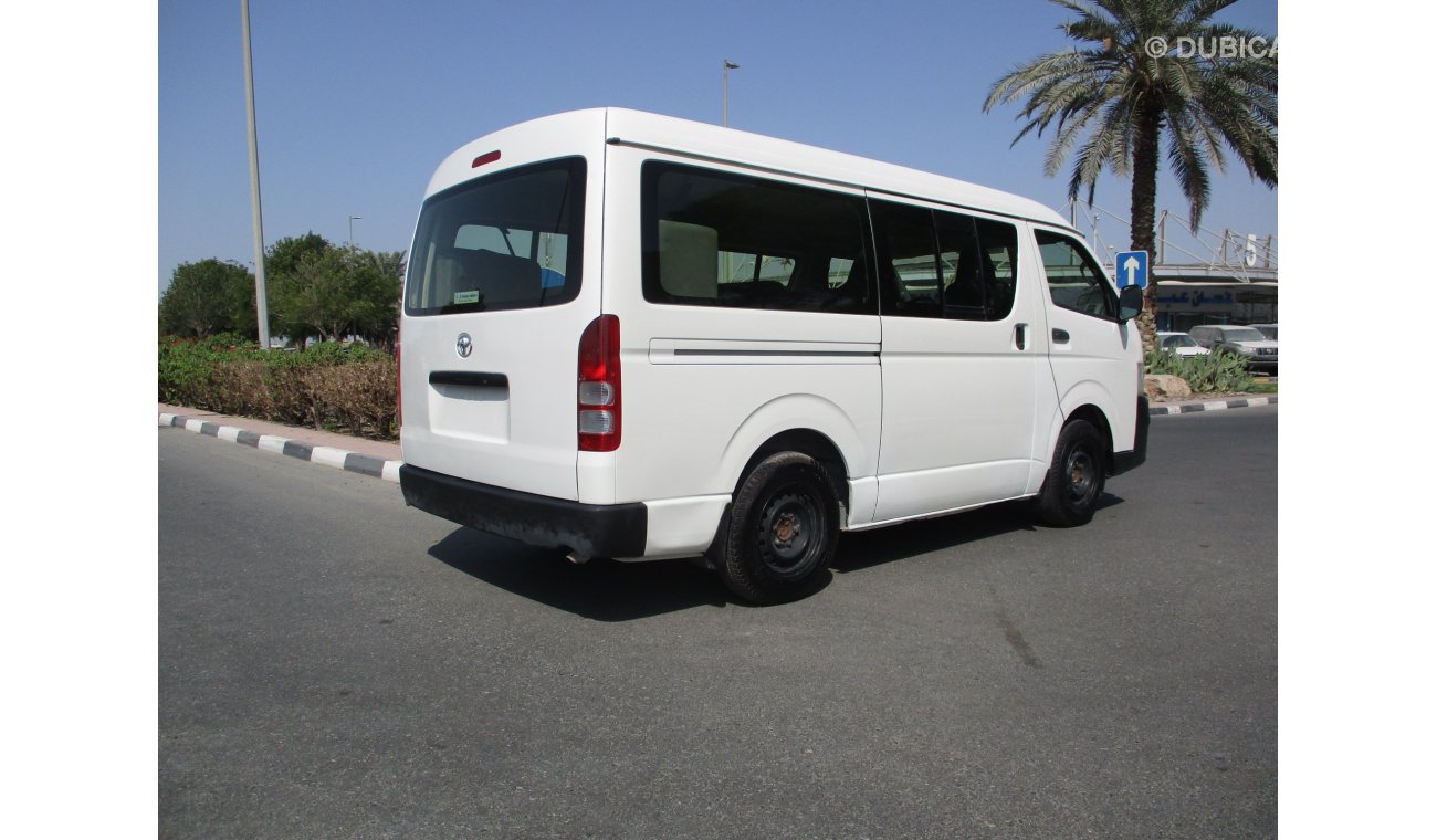 Toyota Hiace 2013 MID ROOF 15 PASSENGER 2013 GULF , ACCIDENT FREE