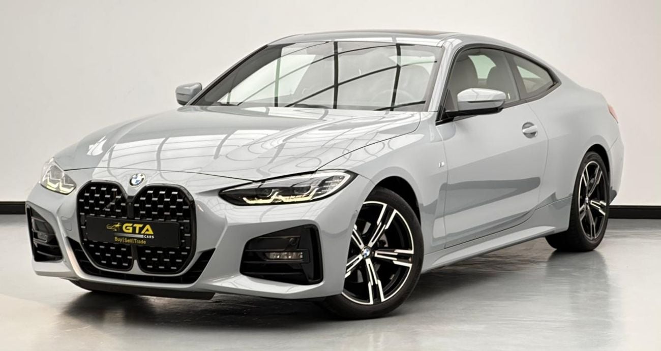 BMW 420i 2024 BMW 420i M-Sport Coupe, 08/2028 BMW Warranty, 08/2029 BMW Service Contract, BMW FSH, GCC