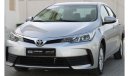 Toyota Corolla TOYOTA COROLLA 2018 SILVER GCC EXCELLENT CONDITION WITHOUT ACCIDENT