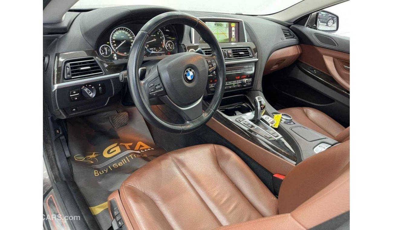 بي أم دبليو 640 Std 2015 BMW 640i Gran Coupe, Full Service History, Warranty, Low Mileage, GCC