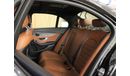 Mercedes-Benz C 200 Avantgarde GCC UNDER GERGASH WARRANTY