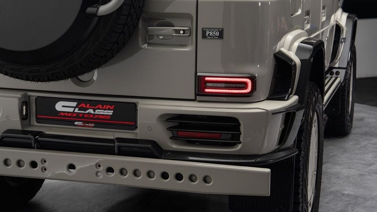مرسيدس بنز G 63 AMG 4X4² GRONOS 4x4 By MANSORY - 1 of 10 - 2023 - Euro Specs