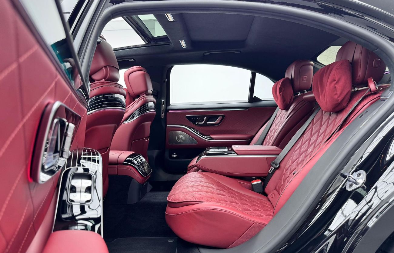 مرسيدس بنز S 580 4MATIC Exclusive 4.0L 2022 Mercedes Benz S580 4MATIC, 2027 MB Warranty, 2026 MB Service Pack, Fully