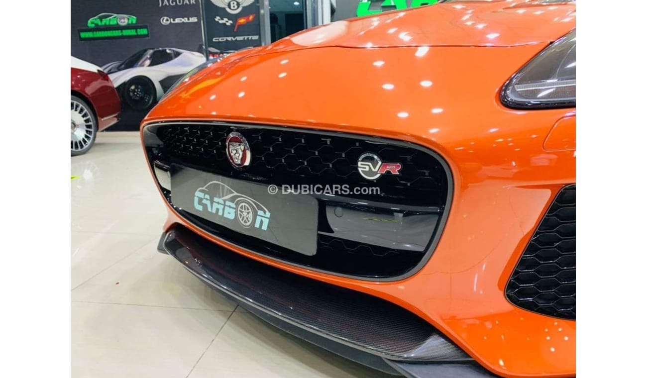 Jaguar F Type 575 HP SUPERCHARGED ENGINE CRAZY PERFORMANCE AND BRITISH LUXURY //SVR\\ ONLY FOR 249K AED
