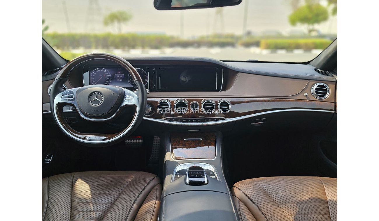 Mercedes-Benz S 500 MERCEDES S500 AMG FULL OPTION 6 BUTTONS 2015 GCC SINGLE OWNER LOW MILEAGE IN MINT CONDITION