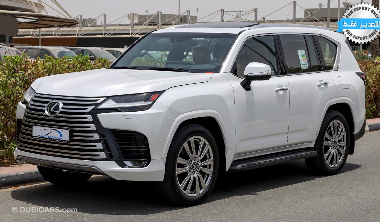 Lexus LX600 VIP 3.5L V6 4X4 , Twin Turbo , 2022 , GCC , 0Km , (ONLY FOR EXPORT)