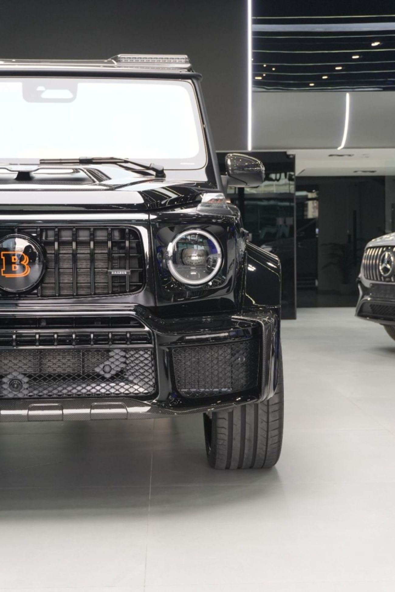 BRABUS 800 - Mercedes-AMG G 63 Mercedes-Benz G 800 - BARABUS - inside Orange - 2025