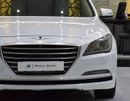 Hyundai Genesis PLATINUM EXCELLENT DEAL for our Hyundai Genesis 3.8 ( 2016 Model ) in White Color GCC Specs
