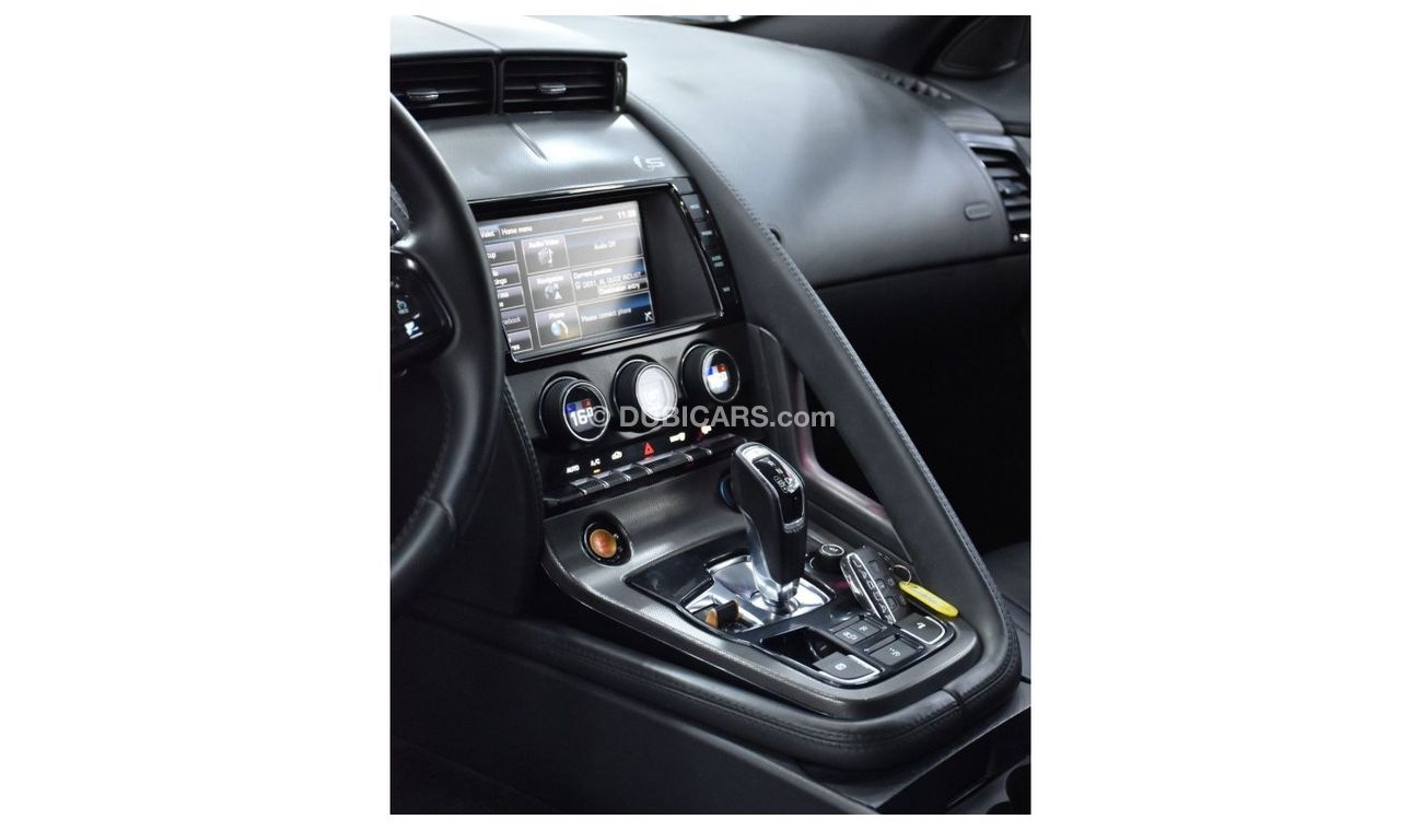 Jaguar F Type EXCELLENT DEAL for our Jaguar F-Type S V8 ( 2014 Model ) in Orange Color GCC Specs