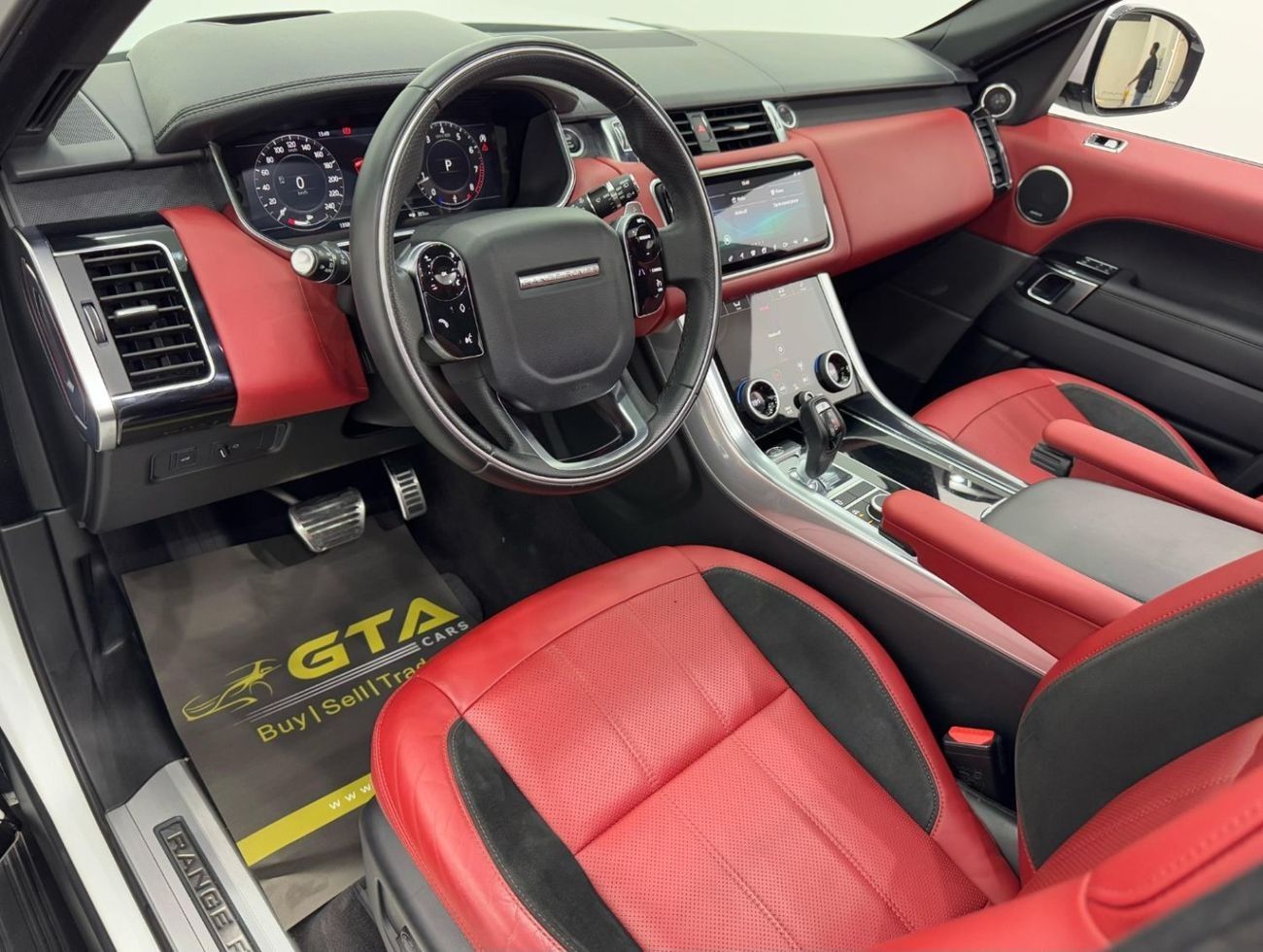 لاند روفر رينج روفر سبورت HSE Dynamic 3.0L 2018 Range Rover Sport HSE Dynamic, Warranty, 2028 Range Rover Service Pack, GCC