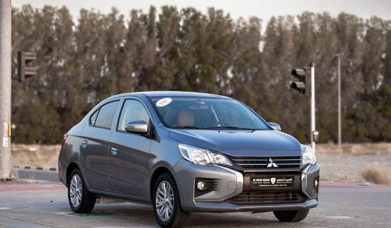 Mitsubishi Attrage GLX 1.2L Mitsubishi Attrage 2021 1.2L GCC, accident-free, in excellent condition 376 p.m
