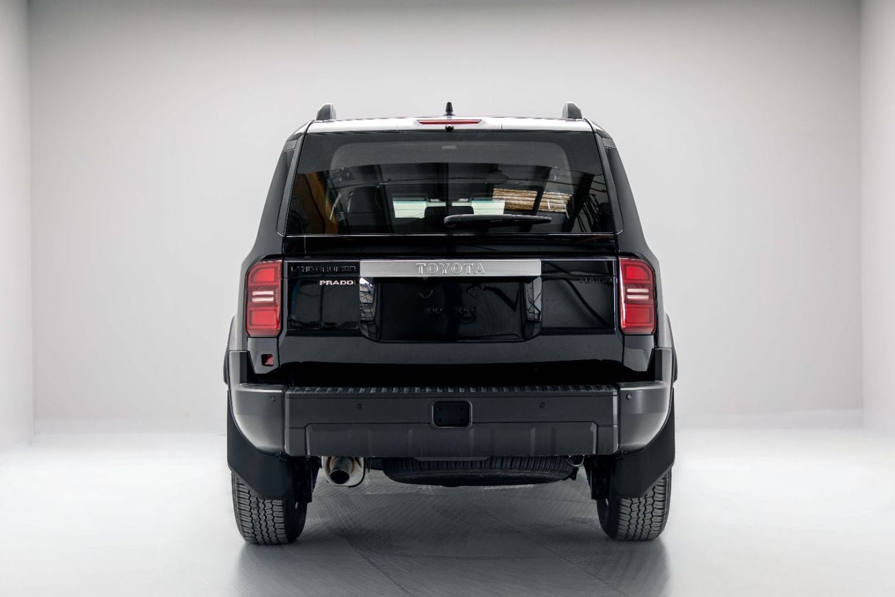 Toyota Prado 2.4L - Attitude Black Inside Black | Export Only
