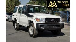 تويوتا لاند كروزر هارد توب LX76 4WD SUV 4.2L V6 Diesel 2021 White