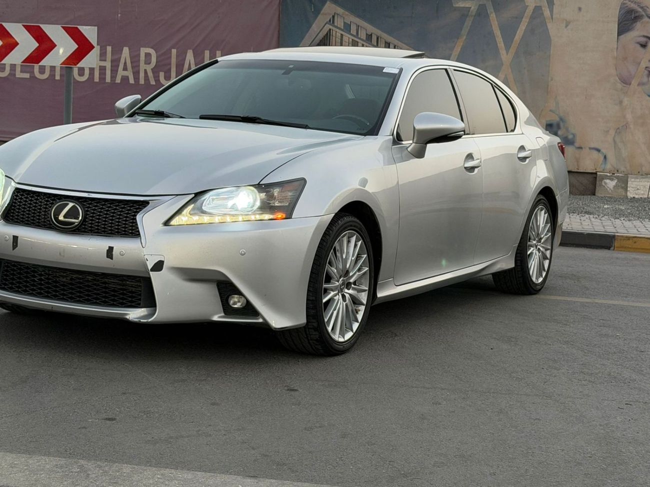 لكزس GS 350 F-Sport 3.5L فل اوبشن بفتحة سقف