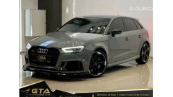 أودي RS3 2018 Audi RS3 Quattro, Warranty, Service History, GCC, Low Kms
