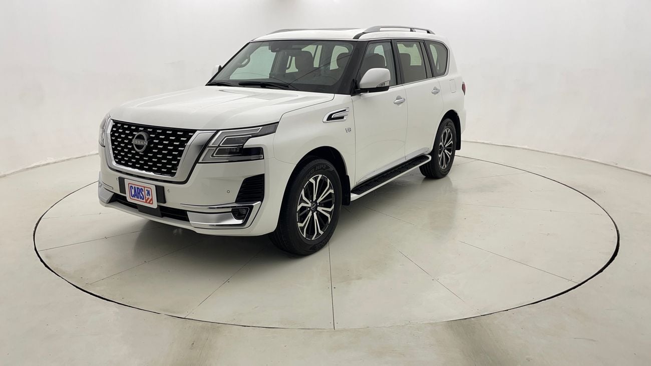 Nissan Patrol LE Titanium 5.6L 2022 LE TITANIUM | AED 2743/Month | 0 DP | 30 Day Return | Warranty | Service Histo