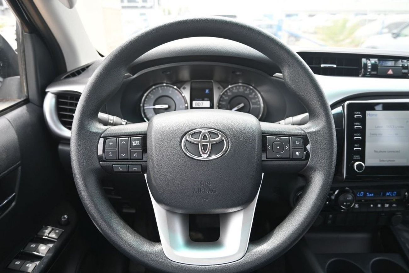 تويوتا هيلوكس Toyota Hilux SR5 2.4L Diesel Automatic, Double Cab,  Color Black , Model 2023