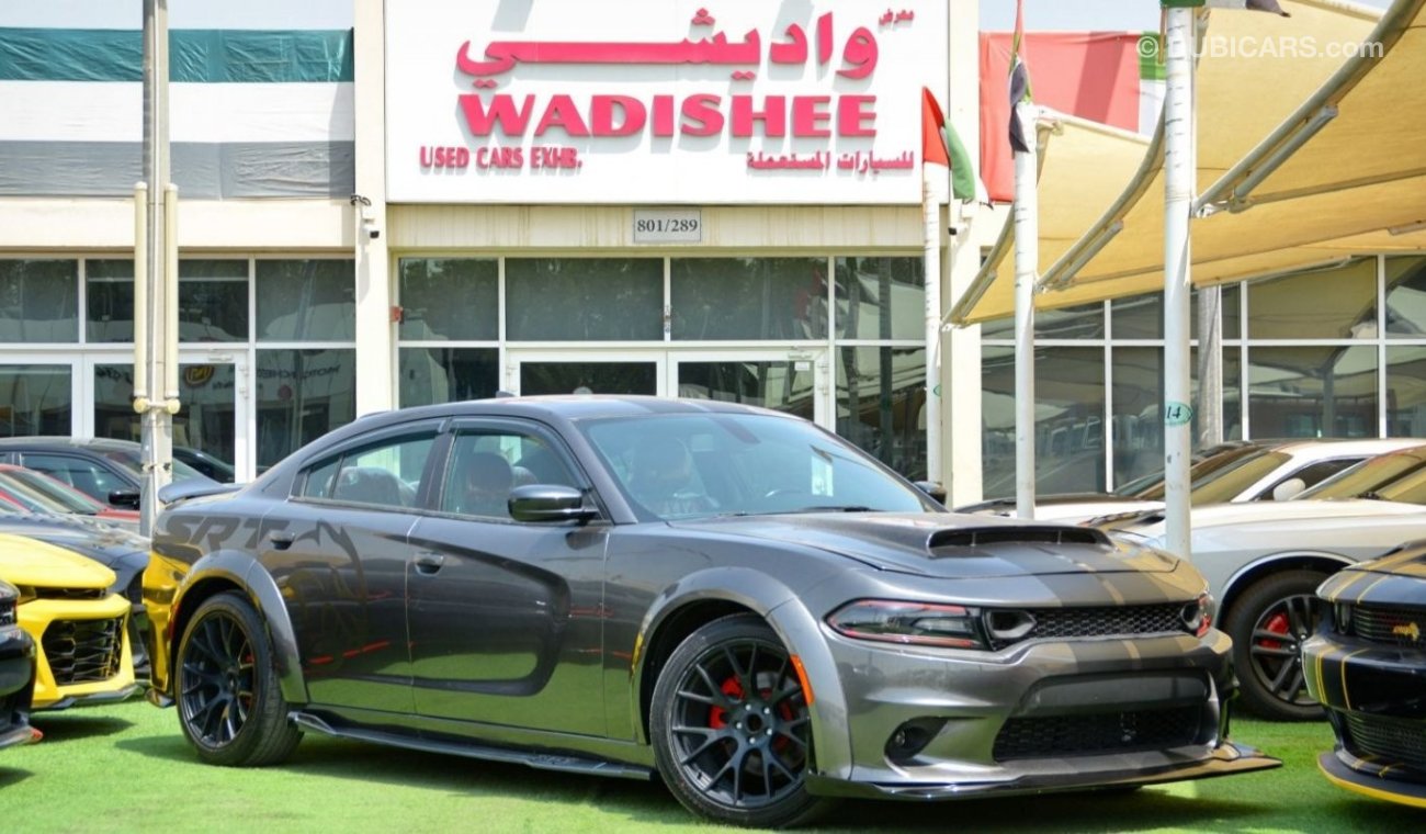 دودج تشارجر Charger R/T Hemi V8 5.7L 2018/SRT Wide Body Kit/Leather Seats/Very Good Condition