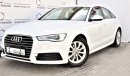 أودي A6 1.8L 35 TFSI 2018 GCC WITHDEALER WARRANTY AND SERVICE CONTRACT UP TO 2022 OR 75,000KM