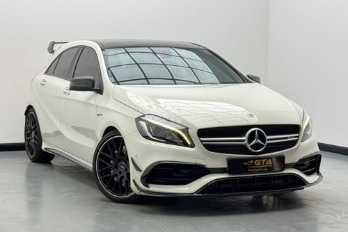Mercedes-Benz A 45 AMG 2018 Mercedes-Benz A45 AMG 4MATIC, Full Service History, 1 Year Warranty, GCC