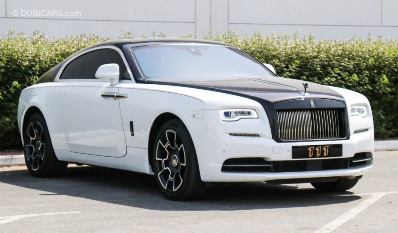 Rolls-Royce Wraith Black Badge / Warranty and Service Contract / GCC Specifications
