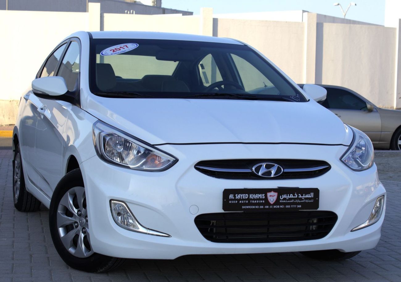 Hyundai Accent GL Hyundai Accent 2017 GCC in excellent condition