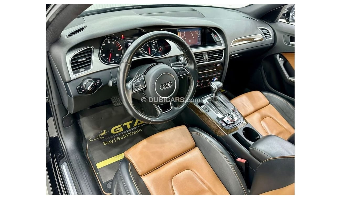 Audi A4 2015 Audi A4 3.0T Quattro, Service History, Excellent Condition, GCC