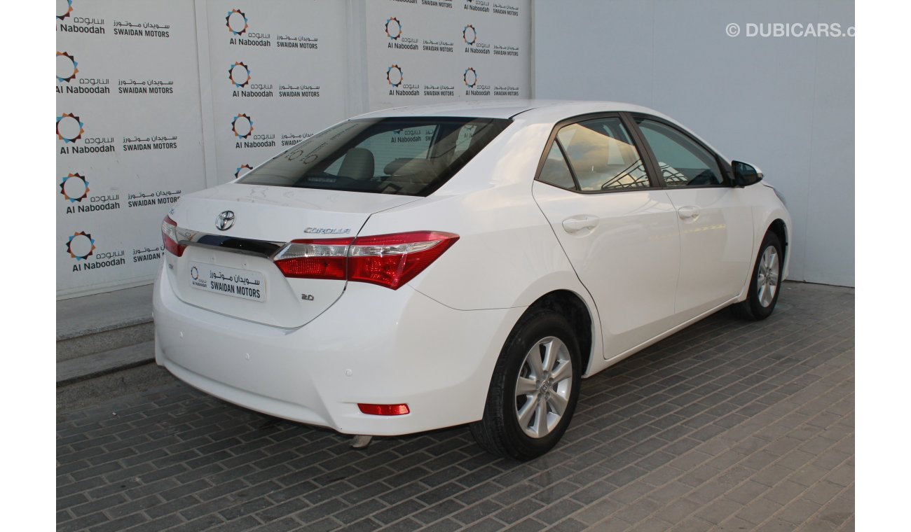 Toyota Corolla 2.0L SE 2015 MODEL WITH WARRANTY