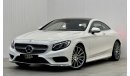 Mercedes-Benz S 500 2016 Mercedes Benz S500 4Matic Coupe AMG, Full Service History, Warranty, GCC