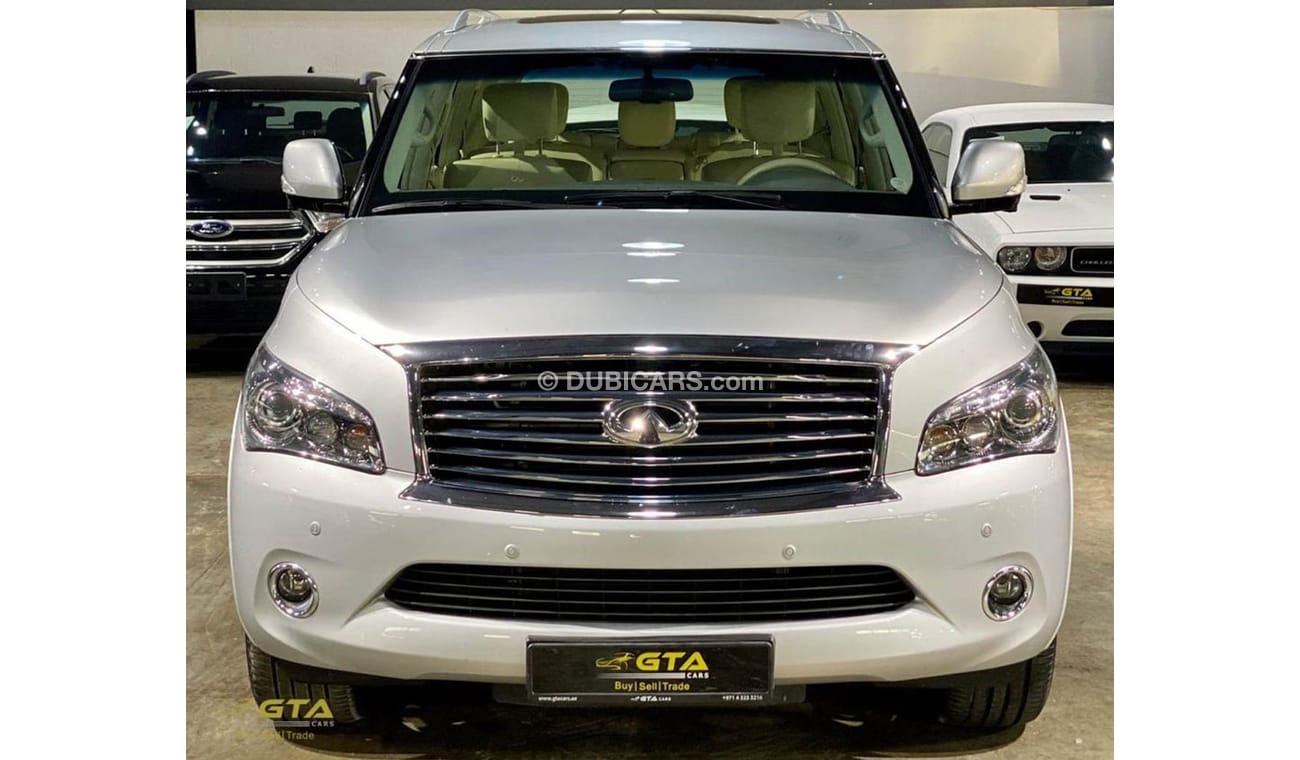 إنفينيتي QX80 2014 Infiniti QX80 Excellence, Warranty, Full Service History, Excellent Condition, GCC