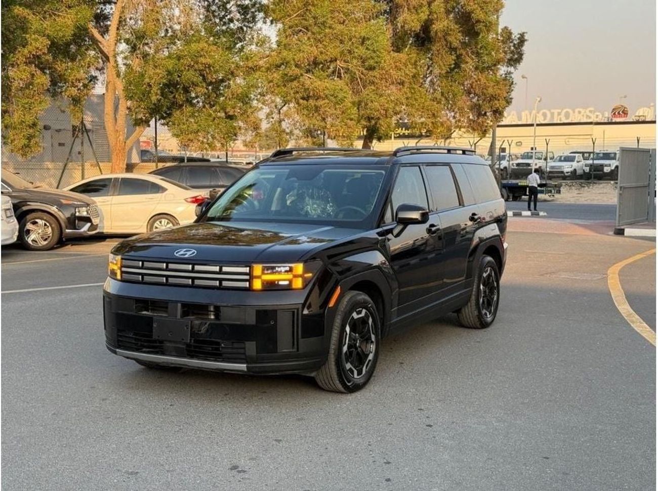 هيونداي سانتا في 2024 Limited 7 SEATS 2.5 TURBO NOM ACCIDENT LOW KM USA SPEC