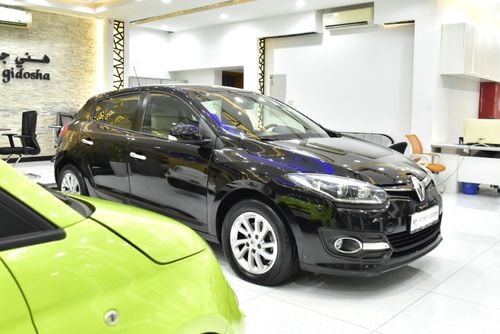 Renault Megane EXCELLENT DEAL for our Renault Megane ( 2015 Model ) in Black Color GCC Specs