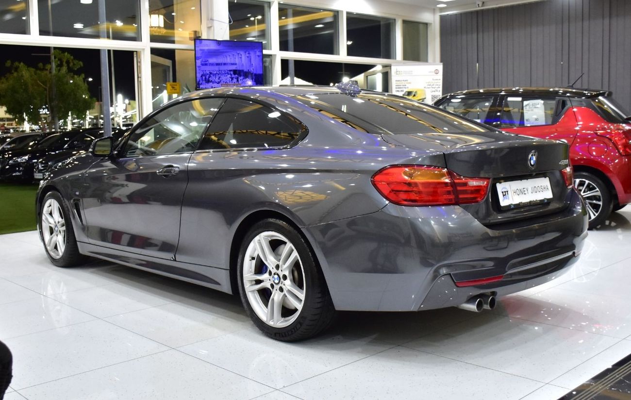 BMW 428i EXCELLENT DEAL for our BMW 428i M-Kit ( 2015 Model ) in Grey Color GCC Specs