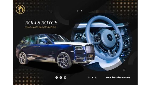 رولز رويس كولينان Rolls Royce Cullinan | Black Badge | Brand New | 2024 | Full Option