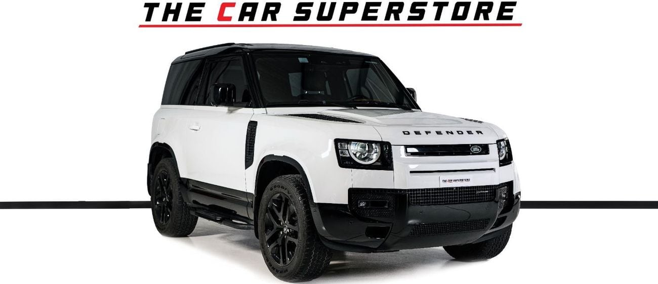 Land Rover Defender 90 X-Dynamic S P300 2.0L GCC-Al Tayer Warranty-Full Service History-Black Package